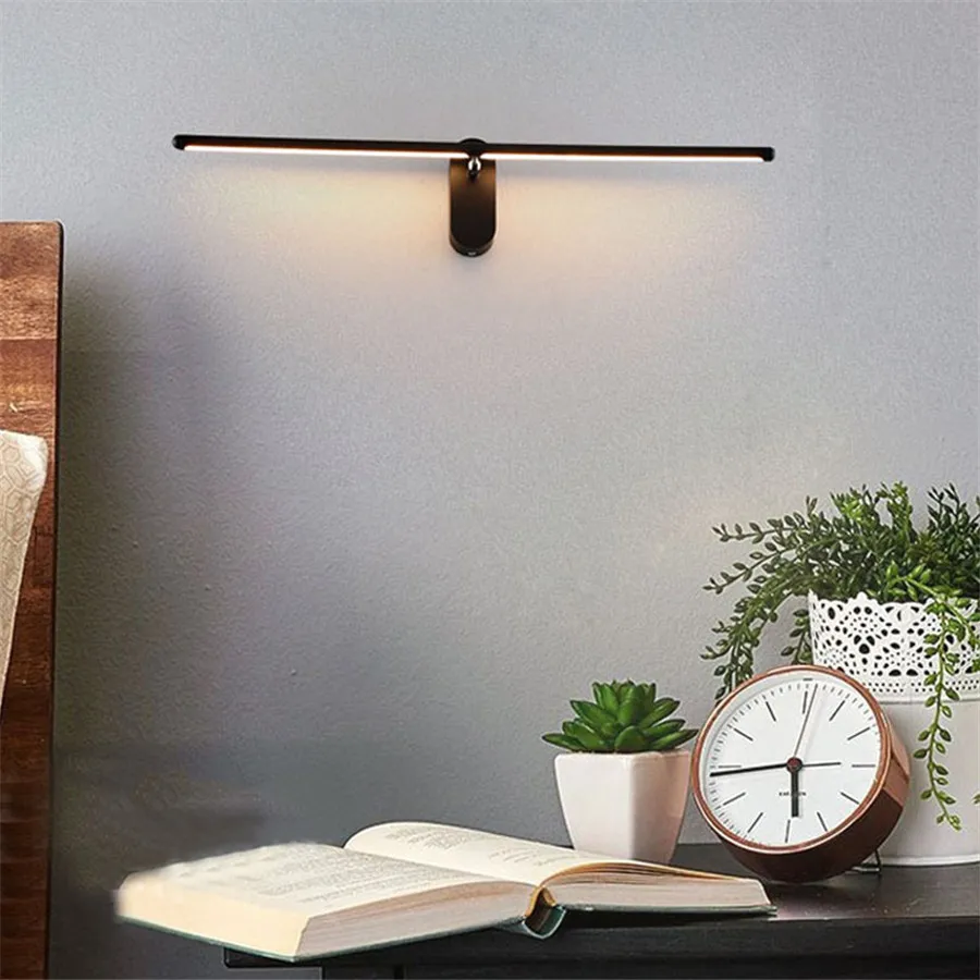 

Thrisdar Adjustable Nordic Art Linear Wall Light Staircase Corridor Bathroom Mirror Wall Lamp Hotel Restuarant Cafe Wall Lamp