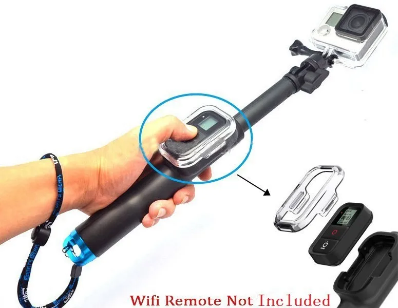 Аксессуары раздвижной ручной монопод с Wifi пультом дистанционного управления