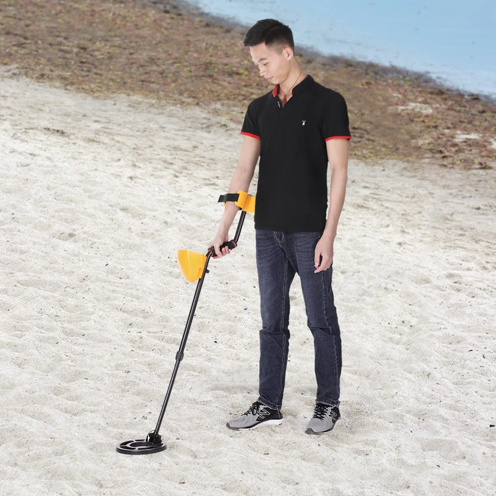 

High Sensitivity Metal Detector Underground Metal Detector Gold Digger Treasure Hunter Finder Treasures Seeking Tool + Earphone