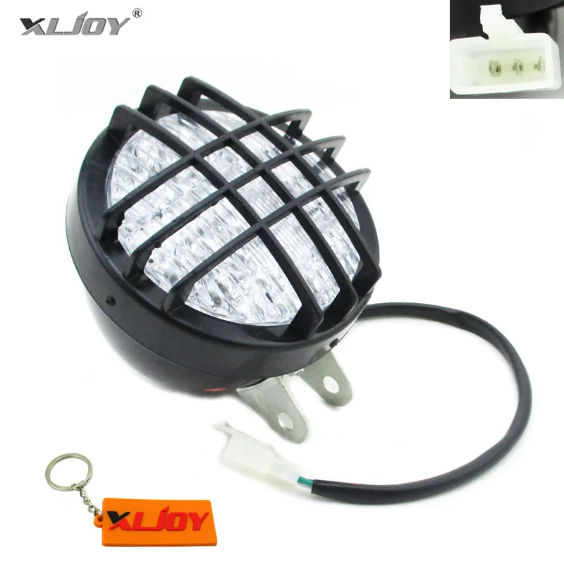 Светодиодный светильник XLJOY 12 В с передней головкой для 50cc 70cc 90cc 110cc 125cc 150cc 200cc ATV Quad
