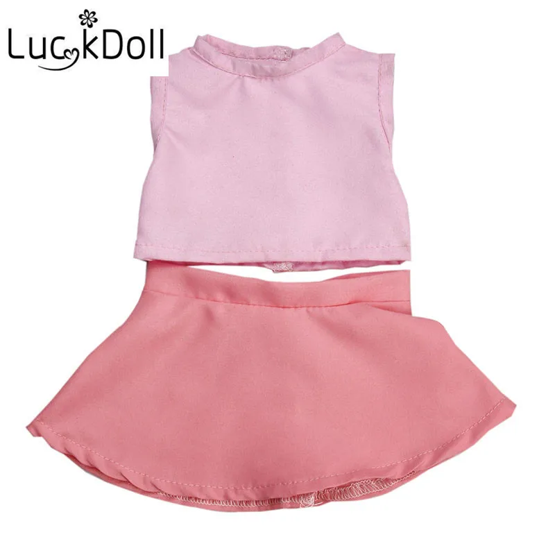 LUCKDOLL аксессуары для кукол одежда юбка подходит куклы 18 дюймов и 43 см zaps