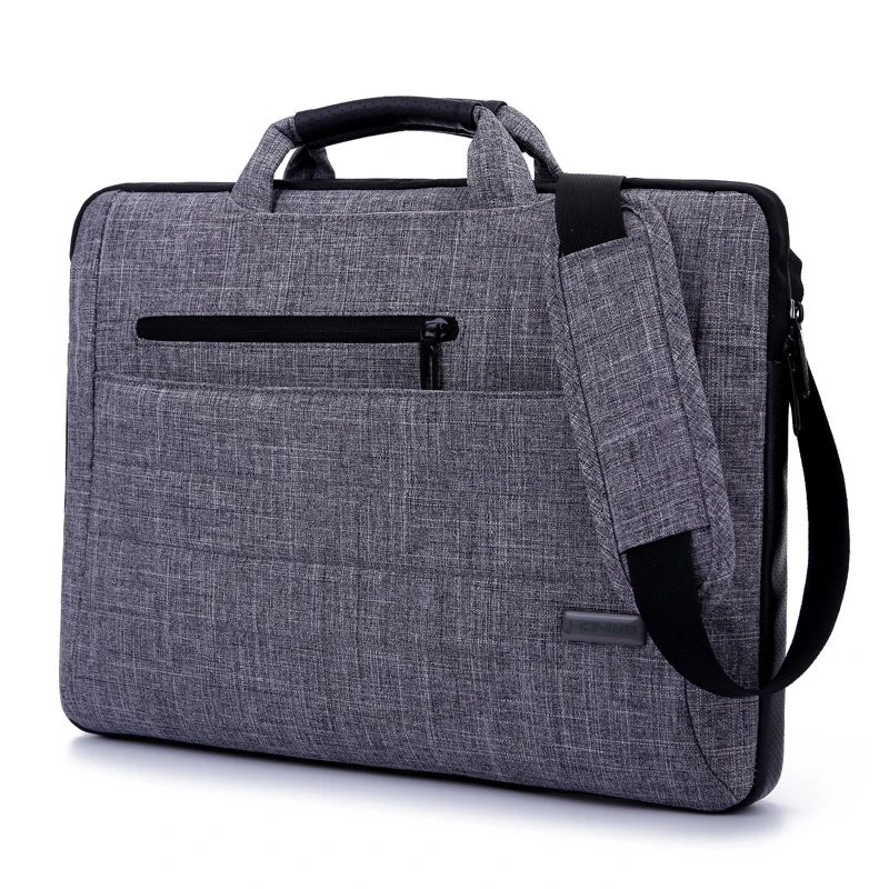 Бринч 14 15.6 дюймовый Многофункциональный костюм Ткань Портативный Laptop Sleeve сумка