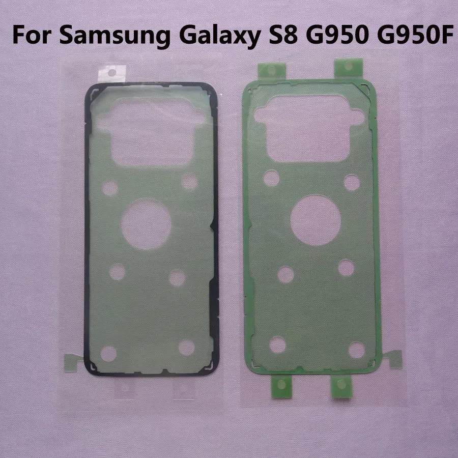 Наклейка на заднюю панель аккумулятора 2 шт. клейкая лента для Samsung Galaxy S6 S7 S8 S9 edge