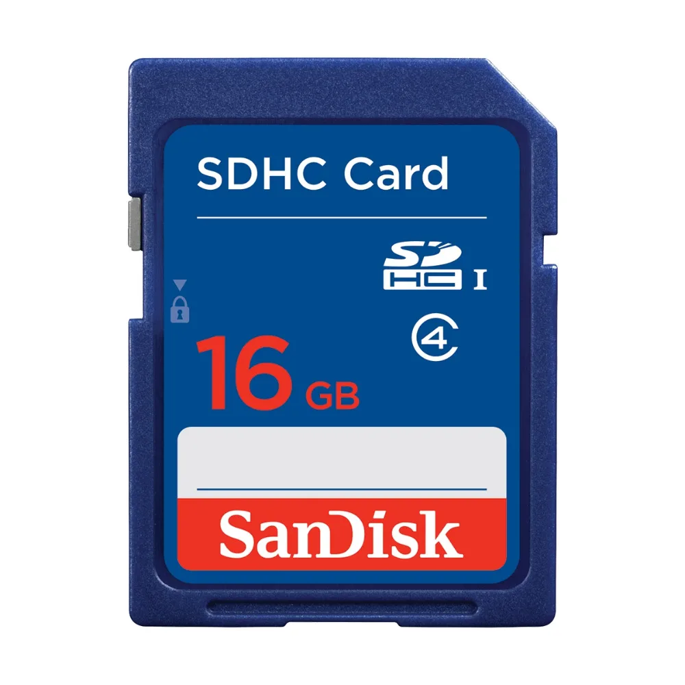 Новый 2014 Горячая Продажа 100% Первоначально Неподдельный SanDisk SDHC Карты Памяти