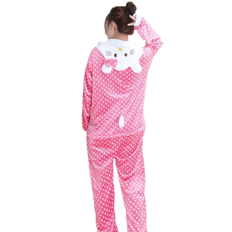 Новый животных пижамы Onesie взрослых унисекс Косплэй Костюм Пижама Для женщин
