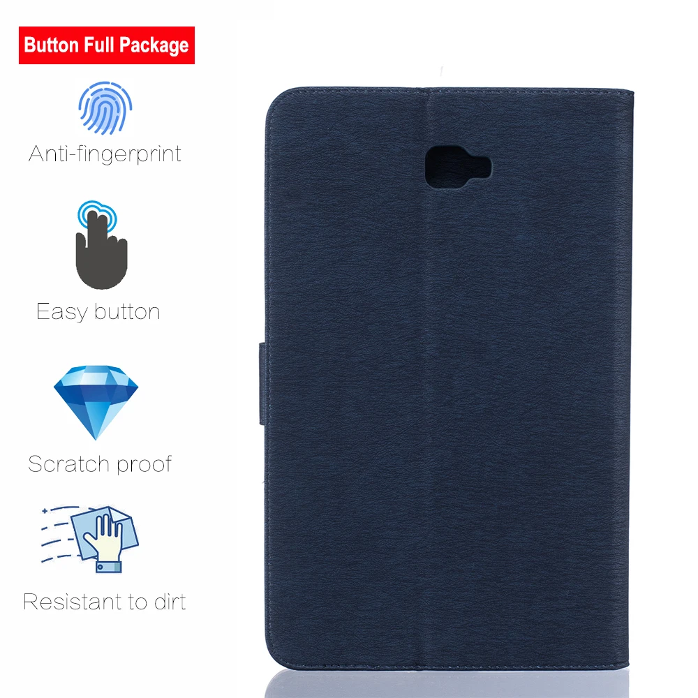 Чехол для samsung Galaxy Tab A A6 10,1 T580 T585 T580N T585N Крышка для samsung Galaxy Tab S2 9,7 SM-T810 T813 T815 T819