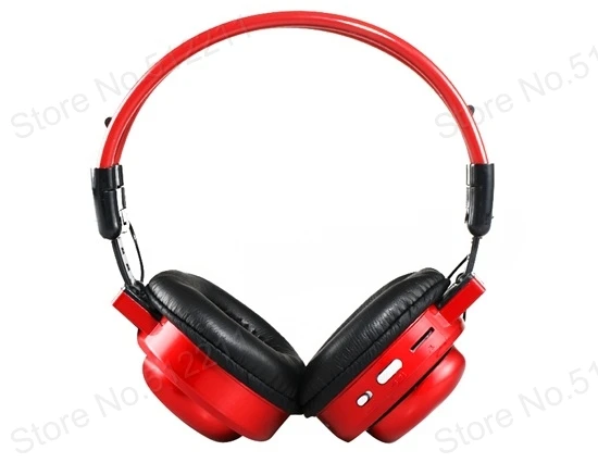 На ухо складной 4 в 1 стерео наушники mp3 плеер гарнитура + динамик голос fm радио tf
