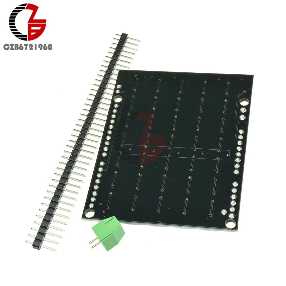8x5 40 СВЕТОДИОДНЫЙ матричный WS2812 светодиодный 5050 RGB Полноцветный драйвер платы для