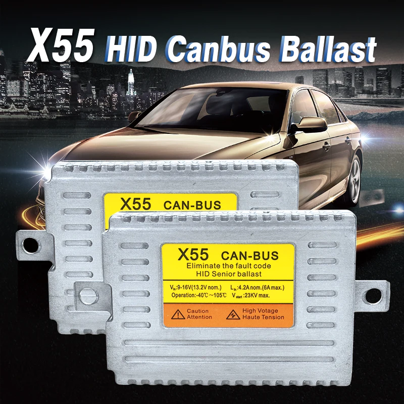 SKYJOYCE 1 пара DLT X55 HID Canbus балласт 12 В 55 Вт Быстрый Яркий старший для автомобильной