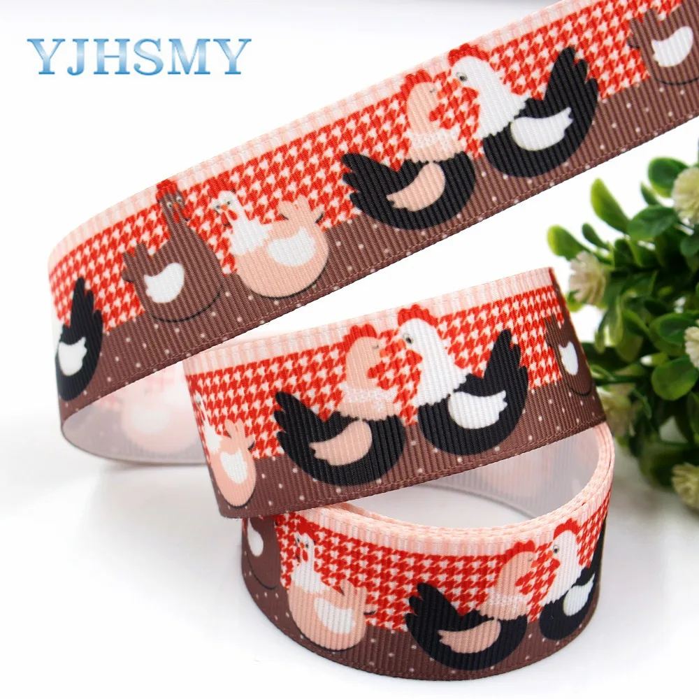 YJHSMY D-18202-18 25 мм 10 ярдов мультфильм ленты теплопередачи печати сетки Свадебные