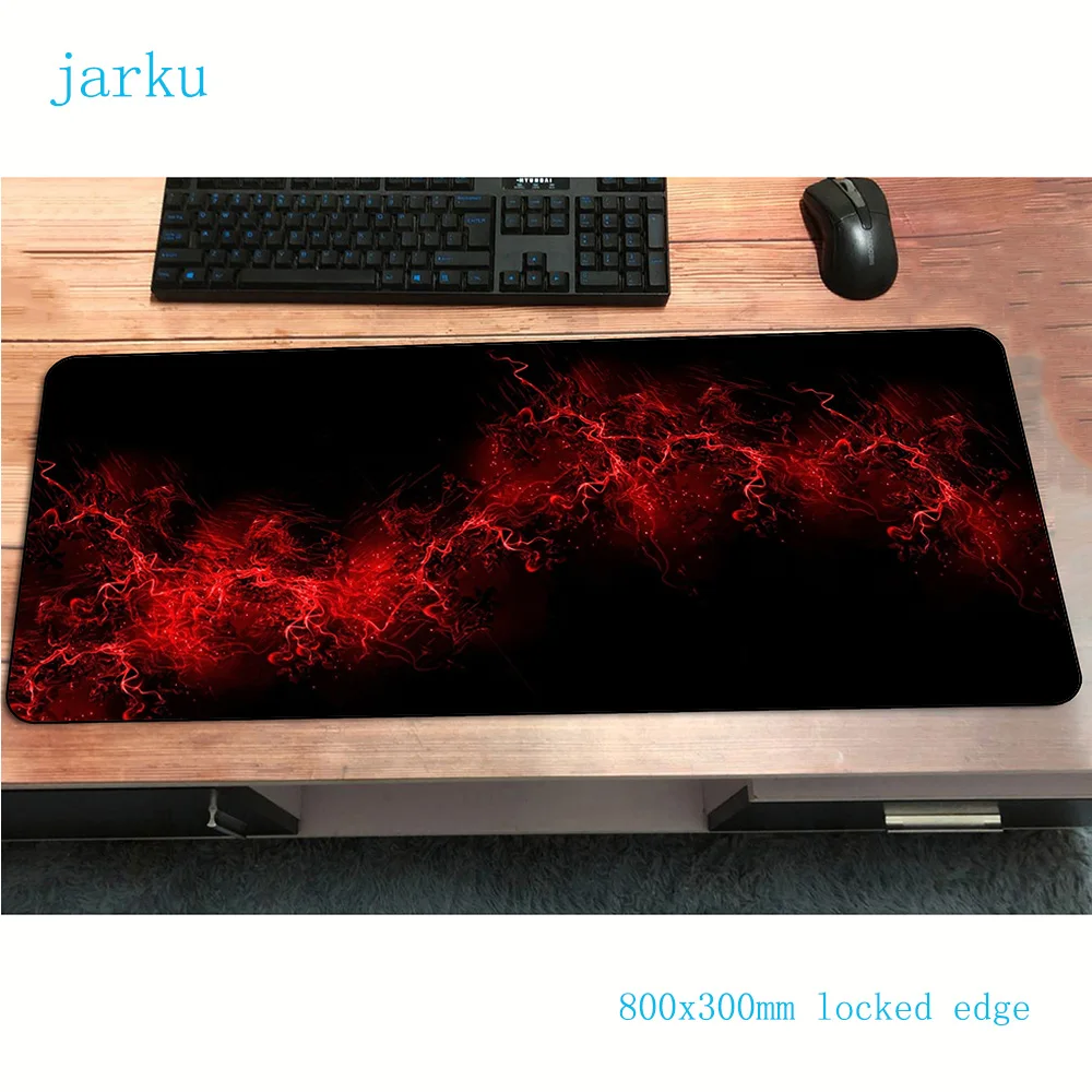 Abstract Red mouse pad 800x300x2mm hot sales to computer mousepad Mass pattern gaming padmouse gamer mat | Компьютеры и офис