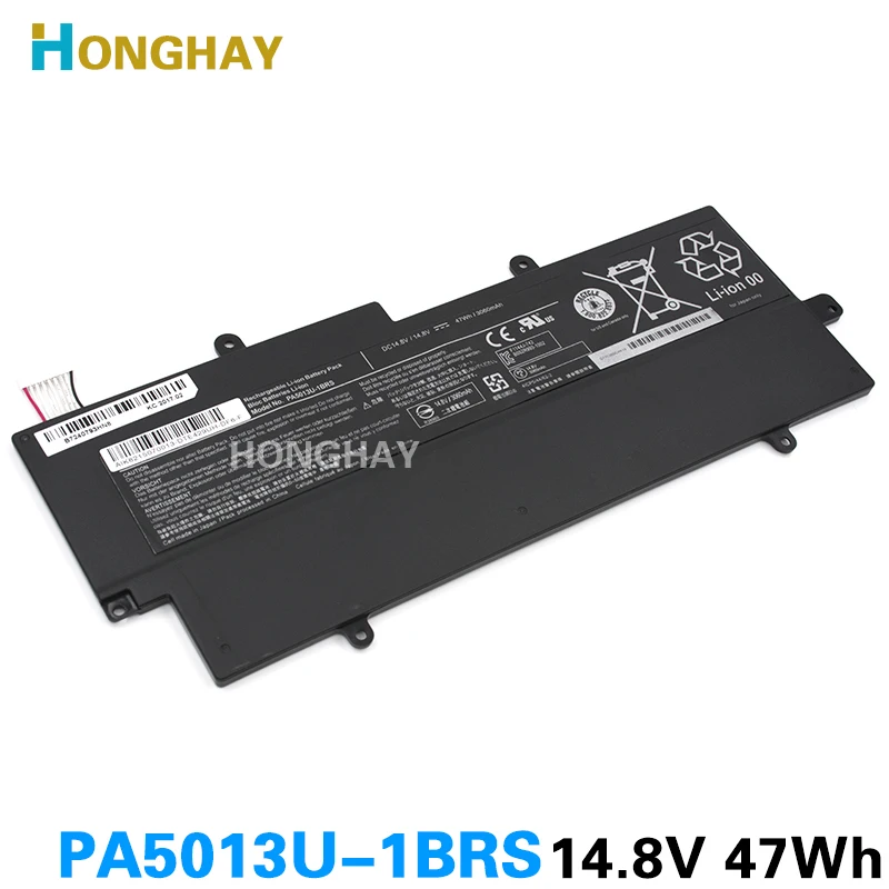 HONGHAY Новый PA5013U 1BRS аккумулятор для Toshiba Portege Z835 z830 Z930 Z935 ультрабук PA5013 14 8 V 3060mAh|battery