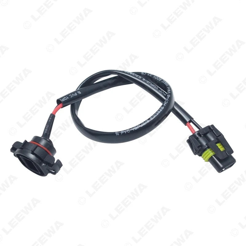 LEEWA 2 шт. автомобильный 12 В 9006 в H16/5202 Штекер кабель питания удлинитель провода