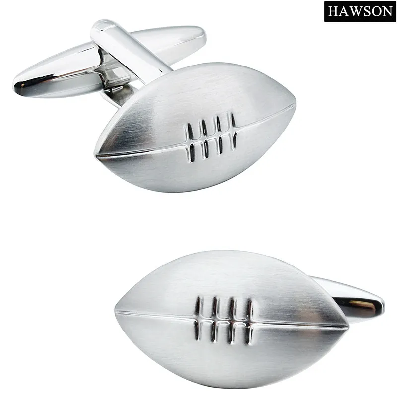 Мужские Спортивные Запонки HAWSON для регби шаровая манжета звенья поклонников