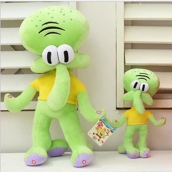 7 шт./компл. супермилые мягкие плюшевая губка, Патрик Стар, Squidward, щупальцами, Mr. Краб, Шелдон планктон Гари игрушки подарок для детей