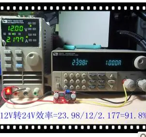 Регулируемый источник питания LM2577 DC высокоэффективный Повышающий Модуль с