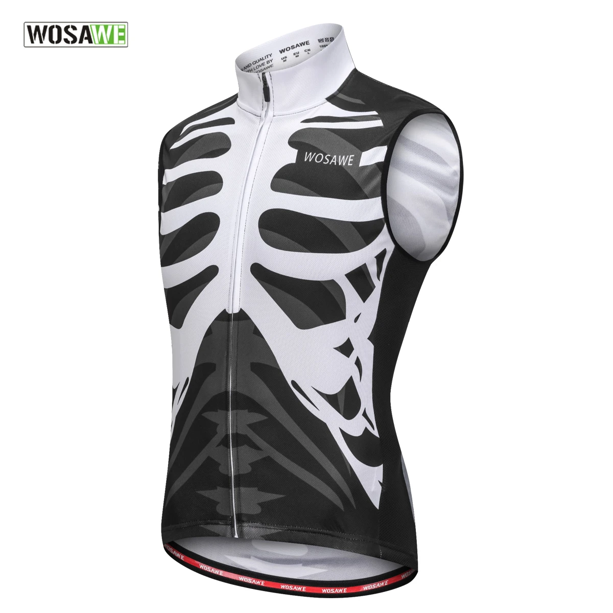 WOSAWE майка для велоспорта 100% полиэстер быстросохнущая Мужская одежда
