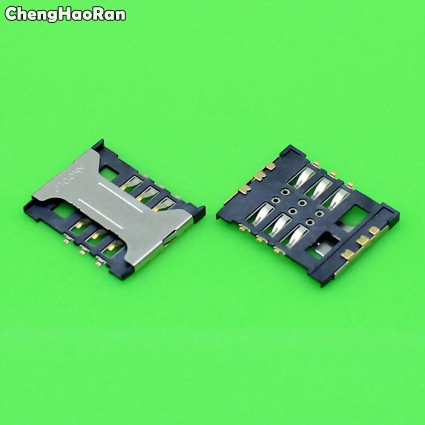 ChengHaoRan 10 шт для huawei Y220T Y618 Y600d Y610 слот sim-карты держатель разъемов Reader модуль