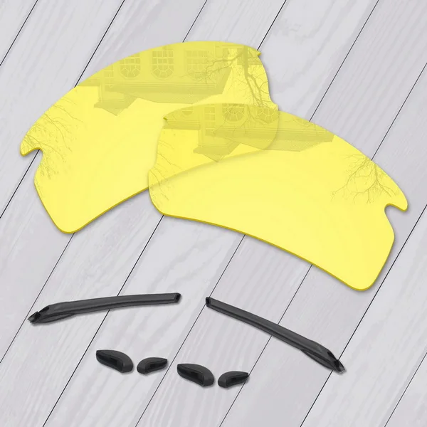 HD Yellow-KIT E.O.S Polarized Enhanced Replacement Lenses for Oakley Flak 2.0 Asian Fit Sunglasses- Multiple Choice - Цвет линз: HD Yellow-KIT