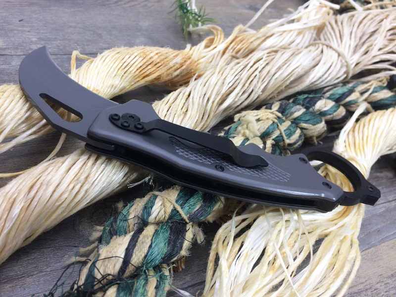 Новинка Складывающийся нож Karambit DA93 тактический карманный 440 складывающиеся ножи