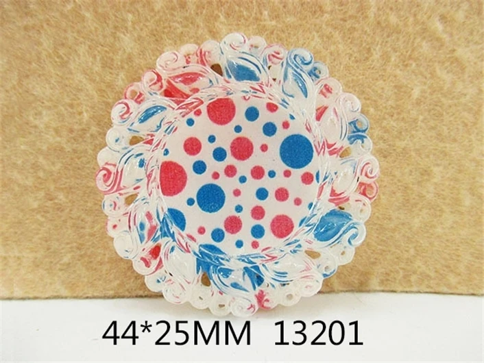 Дэвид Энджи цветная плоская Бутылочная крышка круглая плоская Bottlecap 5 шт, DIY подвес для ювелирных изделий волосы украшения бантами смолы, 5Yc2593