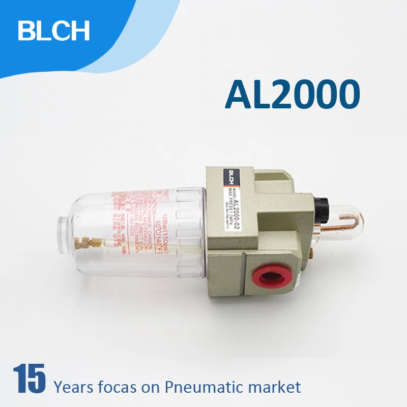 Смазка для воздуха BLCH AL2000 G1/8 &quot1/4&quot масляный туман|Пневматические компоненты| |