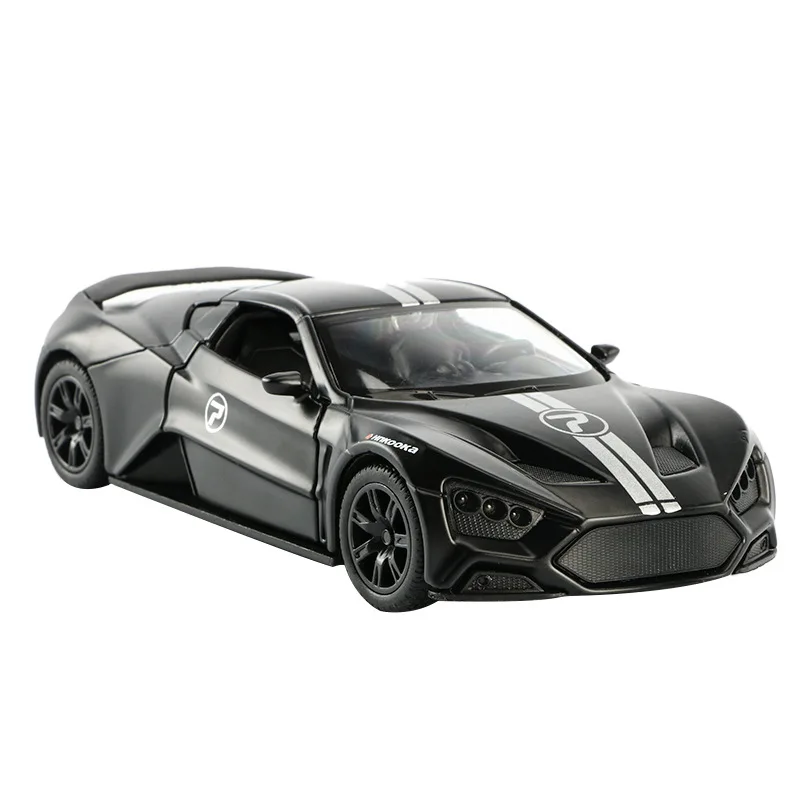 Zenvo ST1 1:32 модель спортивного автомобиля из сплава литая звукосветильник Ка Супер