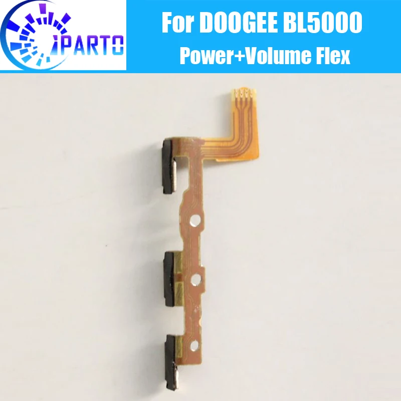 Гибкий кабель боковой кнопки Doogee BL5000 100% оригинальный питания + Кнопка громкости