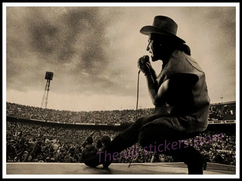 U2 плакат. Ирландский плакат для украшения дома. Крафт-кислотная рок-музыка плакат рисунок ядро наклейки на стену/6035 - Цвет: 17