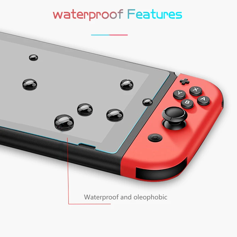 RETROMAX 2Pcs Glass Screen Protector High Hardness Full 9H For Nintend Switch Anti-scratch NS Console Accessories | Электроника