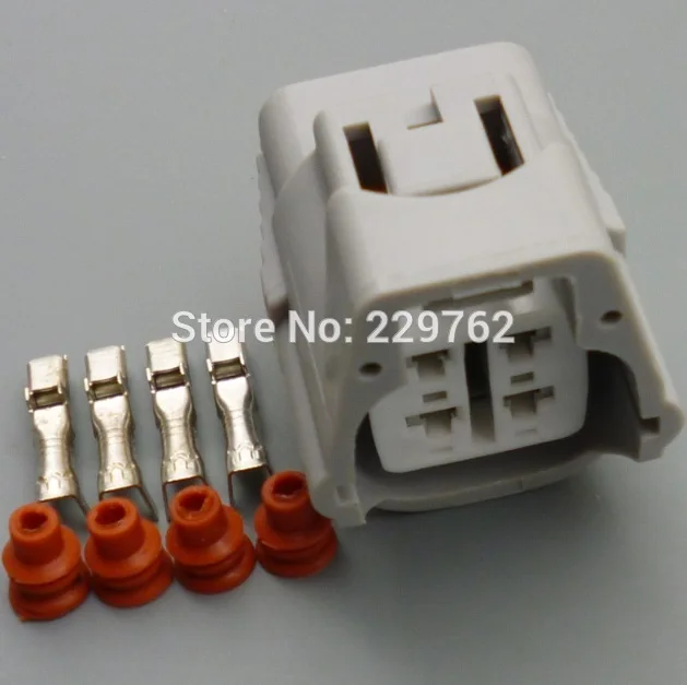 Shhworldsea 4 pin TS 090 герметичный 6189-0126 6188-0066 для Carola Corolla Alto фар VSS Скорость автомобильный кислородный датчик; Разъем для подключения - Название цвета: 50sets female