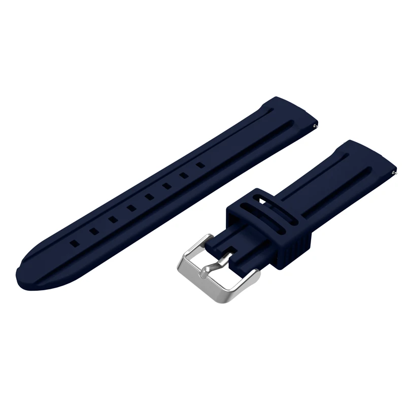 

Watch Straps 22mm New Fashion mens Replacement Soft Silicone Soft Band Strap For Garmin Fenix Chronos GPS Watch bands Straps