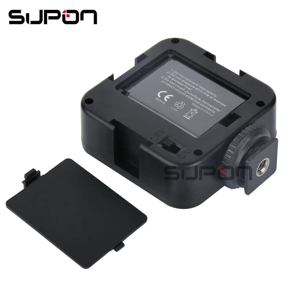 Supon мини светодиодная вспышка Speedlite с литий ионным аккумулятором и зарядным
