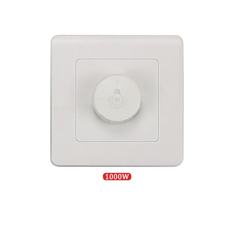 1000W Светодиодный Triac диммер 110 V-220 V 300 W/500 W/1000 W Яркость контроллер диммеры для регулируемый светодиодный Панель осветительные лампы фонари - Цвет: 1000W