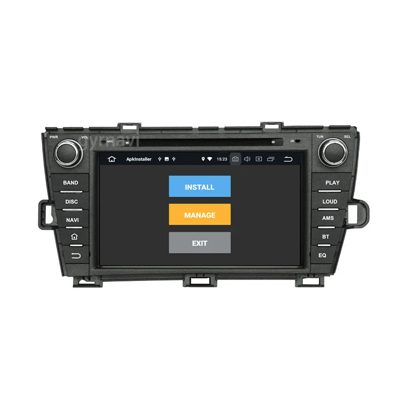 Android 8 0 автомобильный dvd проигрыватель с gps для toyota prius 2009 2013 Octa core PX5 4G Оперативная