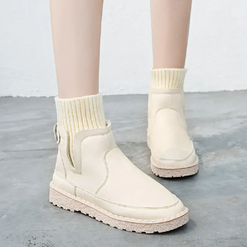 Новинка Красивые осенние выразительные женские ботинки Женская обувь на плоской