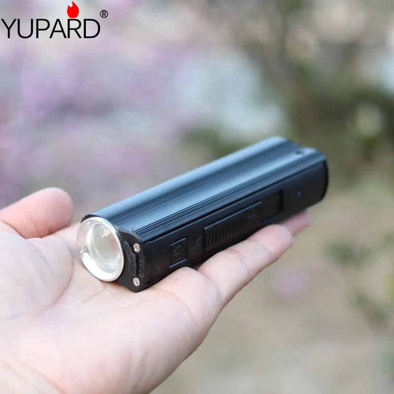 Yupard Многофункциональный USB Перезаряжаемый светодиодный фонарик Q5 XPE с 3 режимами
