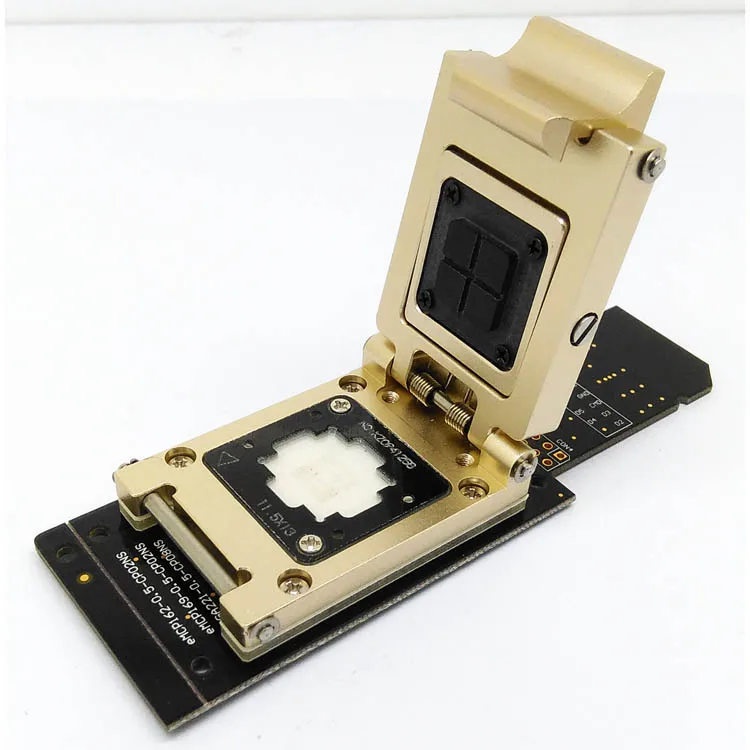 EMMC тестовый разъем для SD интерфейса Nand flash pogo pin BGA153 BGA169 ридер Размер 14x18 мм Шаг 0 5