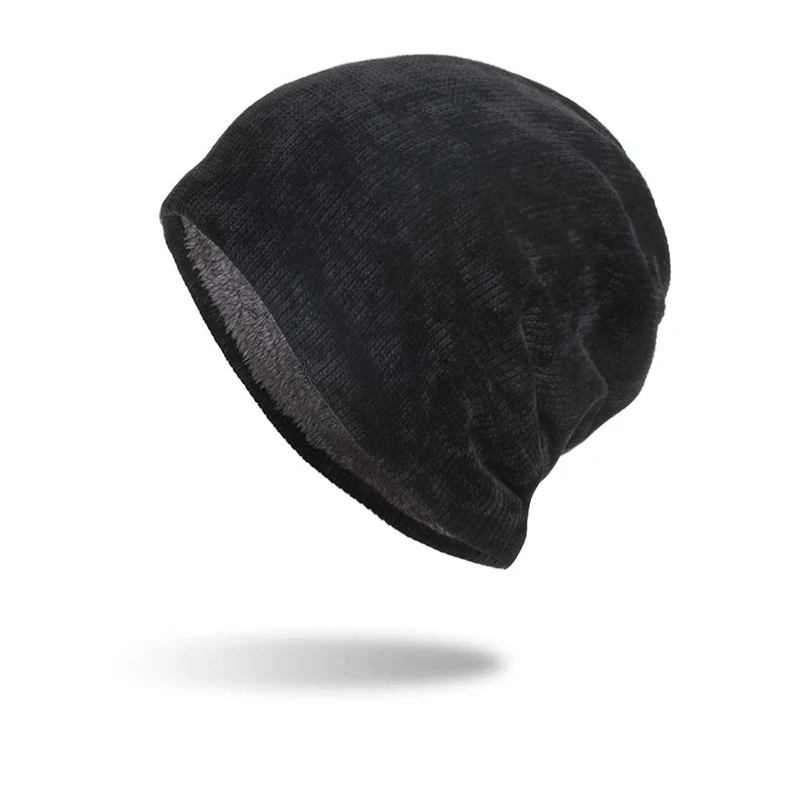 Skullies вязаные шапочки зимние, шапки для мужчин и женщин меховая женская шапка мужская Gorras теплая мягкая уличная шляпа шапочка шапка - Цвет: WM104-2