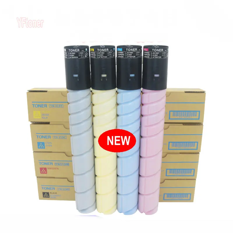 YFtoner тонер картридж для konica Minolta TN216 TN319 Bizhub C220 C280 C360 C7722 C7728 части копира|toner