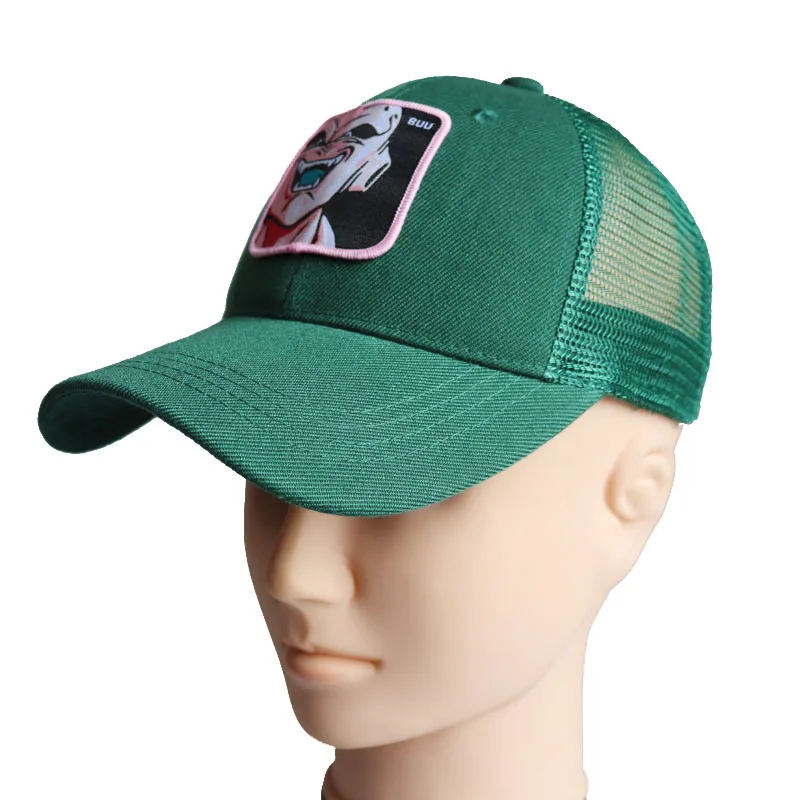 COLOR 21 Новая брендовая бейсбольная кепка Goku Dragon Ball Snapback, Высококачественная хлопковая кепка для мужчин и женщин в стиле хип-хоп, шляпа для папы, сетчатая Кепка, Прямая поставка - Цвет: COLOR 21