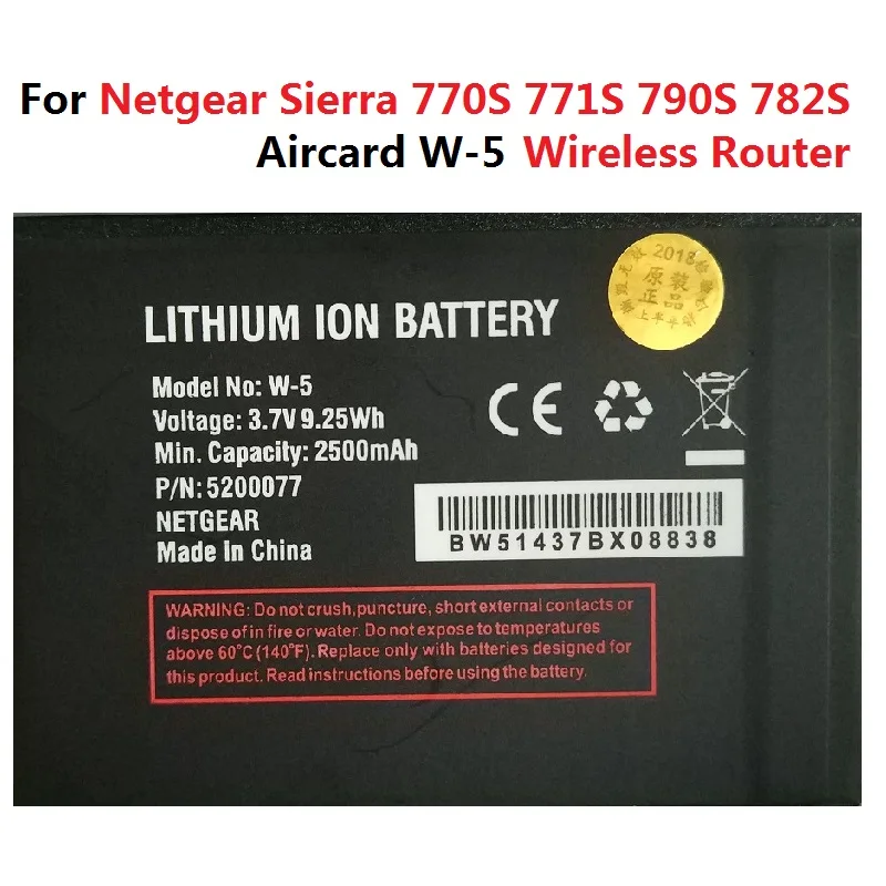 Аккумулятор 3 7 В для беспроводного маршрутизатора Netgear Sierra Aircard аккумулятор