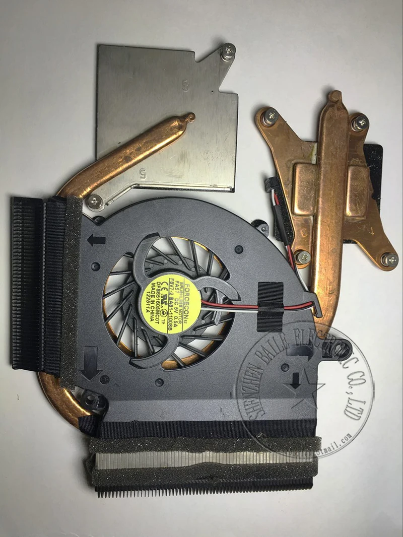RF511 вентилятор для samsung RF712 RF710 Процессор с Медь радиатор 100% Новые оригинальные