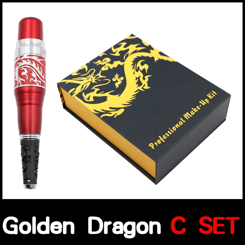 

Chuse Professional Permanent Makeup Red Dragon tattoo Machine kits Taiwan Original Permanent Makeup Machine tattoo gun