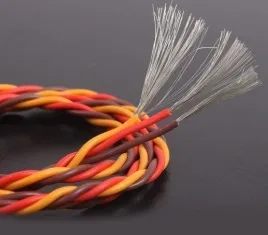 DIY Futaba / JR цветной 22 # 22AWG сервоудлинительный кабель/витой провод 1 м без разъема |
