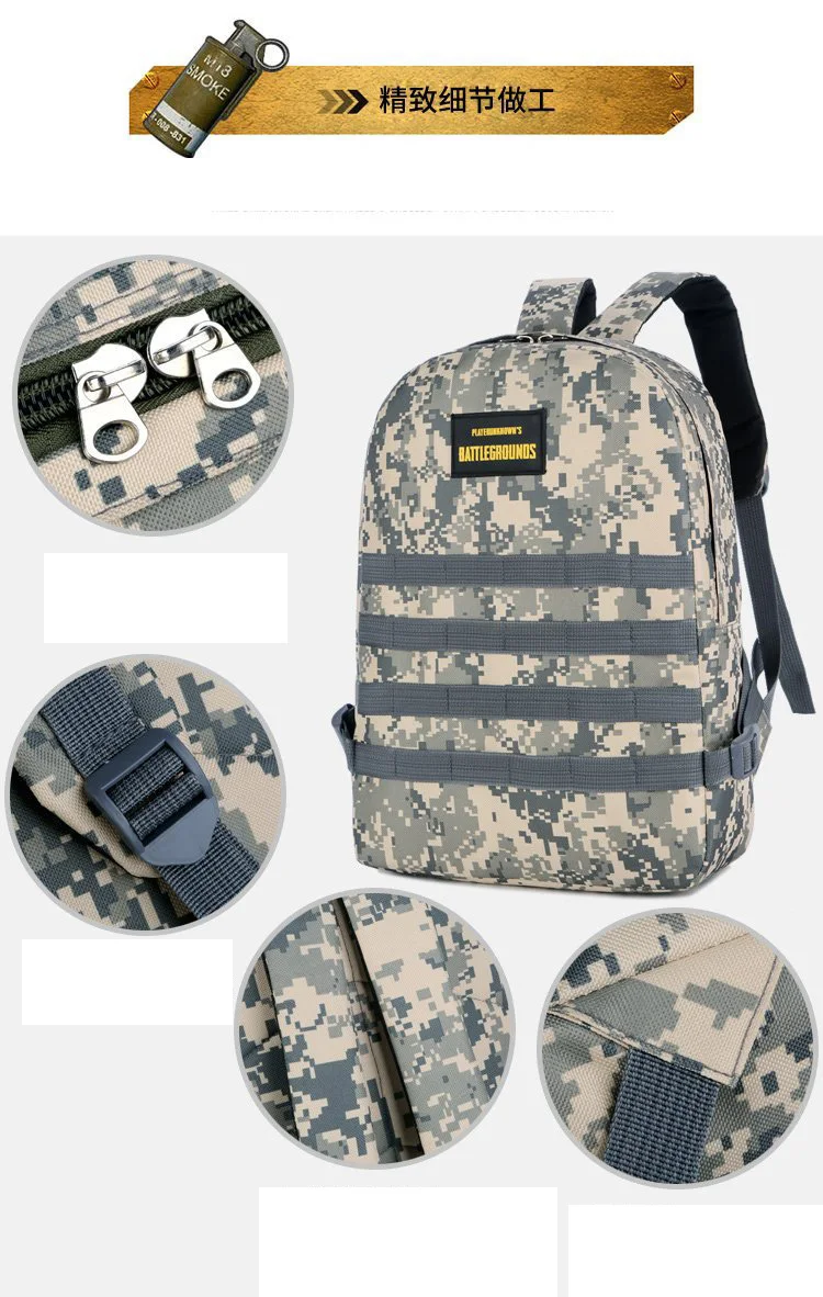 Охотничья Спортивная Сумка Molle, военный ACU, Пустынный цифровой тактический рюкзак, спортивный, походный, походный, для рыбалки, охотничьи сумки