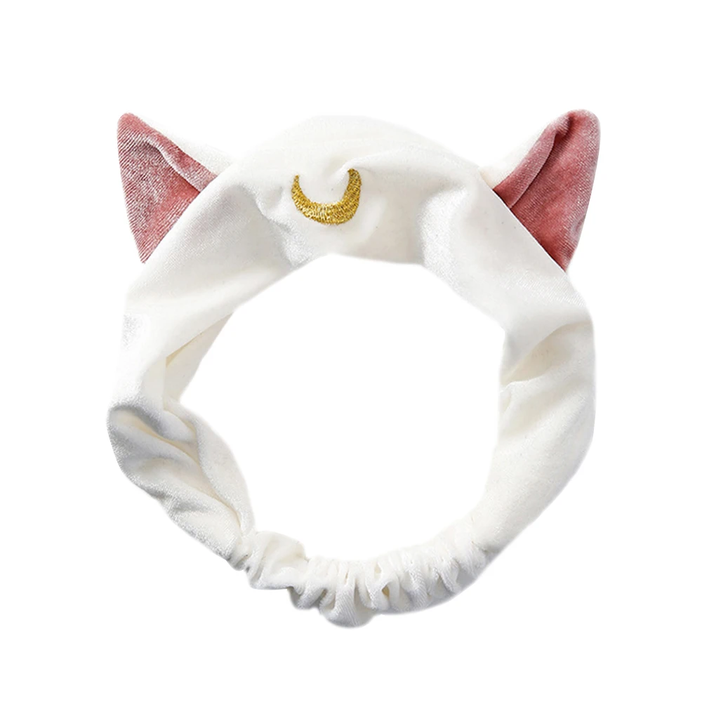 Женская повязка на голову с кошачьими ушками вечерние аксессуары для волос