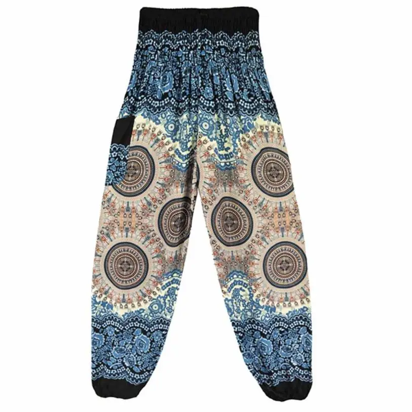 HAMBODER 2018 мужские и женские тайские шаровары Boho Festival Hippy Smock штаны с высокой талией