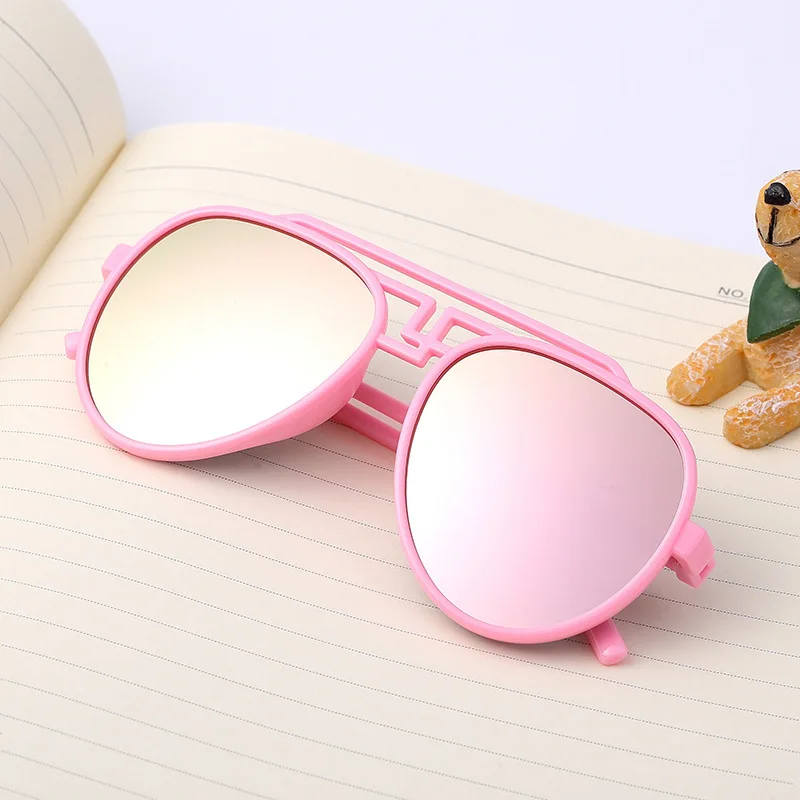2018 Fashion Round Kids Sunglasses Children Sun Glasses Anti-uv Baby Vintage Eyeglasses Girl Cool UV400 Oculos Infantil De Sol |