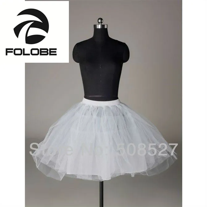 Горячая Распродажа в наличии белые свадебные аксессуары Нижняя юбка для девочки